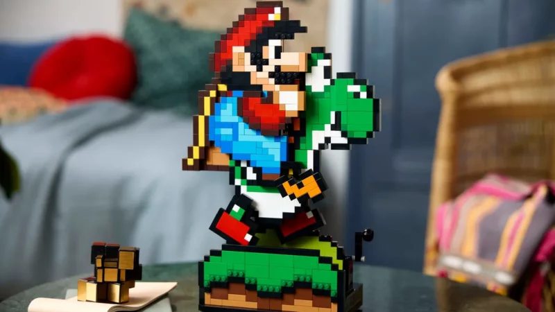 Mario i Yoshi trče u najnovijem Lego Nintendo setu